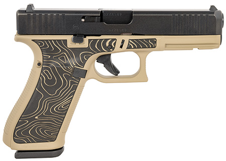 [810100236830] Glock PA175S204EXPCT G17 Gen5 Full Size Frame 9mm Luger 17+1 4.49" Black GMB Barrel Serrated Steel Slide Polymer Frame w/Picatinny Rail Ambidextrous
