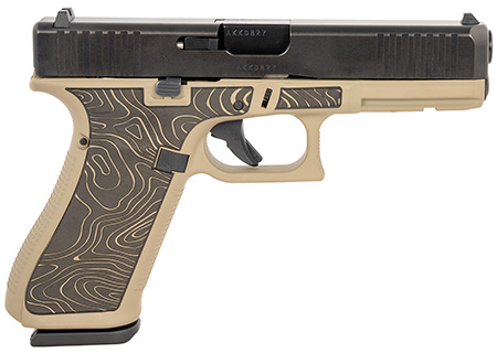 [810100236878] Glock UA175S204EXPCT G17 Gen5 Full Size Frame 9mm Luger 17+1 4.49" Black GMB Barrel Serrated Steel Slide Polymer Frame w/Picatinny Rail Ambidextrous