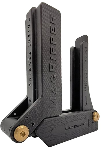 [627987823370] Cromag Industries Corp MGR00011 MagRipper  Speedloader 223 Rem/5.56x45mm NATO/300 Blackout, Black, Fits NATO STANAG AR Mags