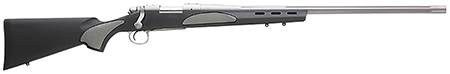 [810070680381] Remington Firearms (New) R84349 700 Varmint SF Full Size 308 Win 4+1 26" Matte Heavy Threaded Barrel, Drilled  &  Tapped Stainless Steel Receiver, Black Fixed w/Overmolded Panels Synthetic Stock