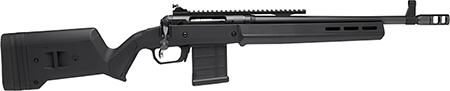 [011356581723] Savage Arms 58172 110 Scout Full Size 6.5 Creedmoor 10+1  16.50" Matte Black Threaded Barrel, Picatinny Rail Carbon Steel Receiver, Black Magpul Hunter Synthetic Stock