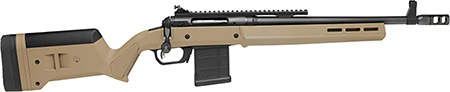 [011356581945] Savage Arms 58194 110 Scout Full Size 450 Bushmaster 5+1 16.50" Matte Black Threaded Barrel, Picatinny Rail Carbon Steel Receiver, Flat Dark Earth Magpul Hunter Synthetic Stock,