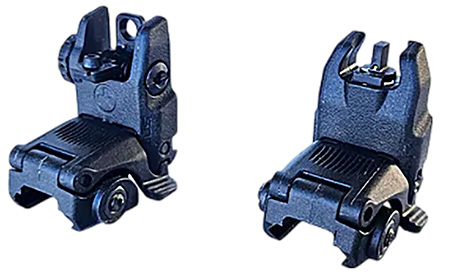 [613485590449] HiViz ARN21 Folding AR Back Up Sight  Black Folding for AR-15