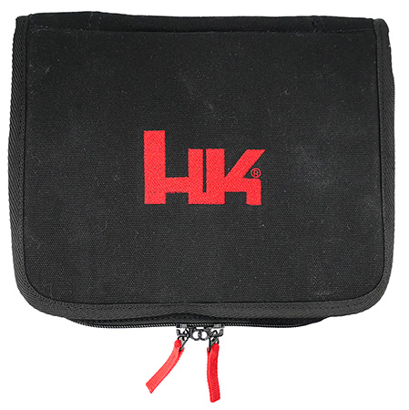 [642230267589] HK 51001075 Pistol Case  11.20" Long Black/Red