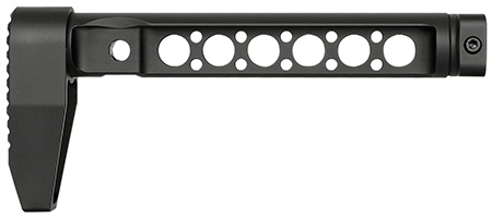 [812102033295] Midwest Industries MISTAPLWS Stock Tube  Aluminum Black Anodized AR-15
