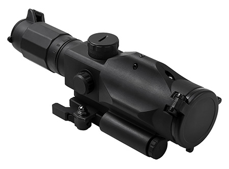 [848754004949] NcStar VSRTP3940GV3 SRT  Gen 3 Black Hardcoat Anodized 3-9x40mm Illuminated P4 Sniper Reticle Green Laser