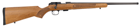 [806703023960] CZ-USA 02396 CZ 457 American 22 LR 5+1 20" Black Nitride Steel Threaded Barrel, AAAA Maple Wood Stock
