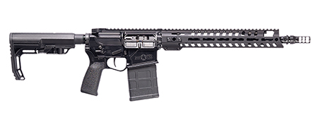[847313020635] Patriot Ordnance Factory 02063 Rogue  308 Win 30+1 13.75" Black Nitride Steel Threaded Barrel