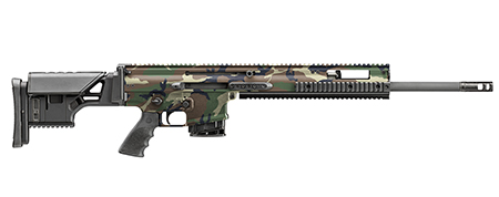[845737017941] FN 3810170501 SCAR 20S 7.62x51mm NATO 10+1, 20" Black Anodized Steel Threaded Barrel, 1913 Picatinny Rail Aluminum Receiver, Adjustable Synthetic Stock, Black Hogue Finger Groove Grip