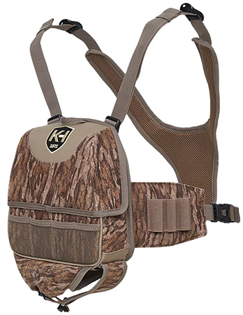 [049443939010] Knight  &  Hale KHT0103 Run N Gun Turkey Vest Chest Mossy Oak Bottomland