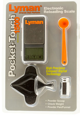 [011516707253] Lyman 7750725 Pocket Touch Reloading Scale 1 Multi-Caliber 1500 GR