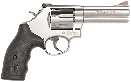 [022188894035] Smith  &  Wesson 13920 M686 Plus  38 S&W Spl +P 357 Mag 7rd 4" Stainless Steel Barrel, Stainless Cylinder, Stainless Steel Frame