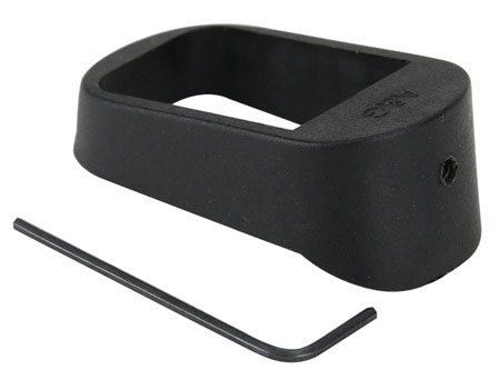 [034337038504] Pachmayr 03850 Mag Sleeve  Compatible w/Glock 17/22/31 Mags To Fit Glock 19/23/32 Models, Black Polymer