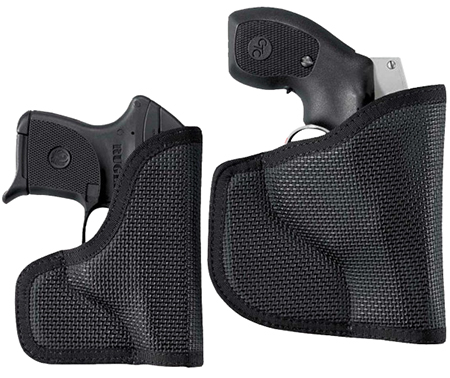 [792695330493] DeSantis Gunhide N38BJ8BZ0 Nemesis  Pocket Black Rubberized Fabric Fits Glock 43 Ambidextrous