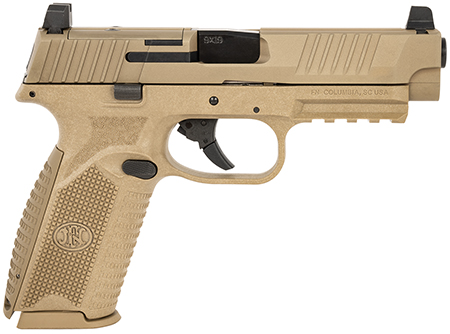 [845737011697] FN 66100722 509 MRD 9mm Luger 17+1 Black Flat Dark Earth PVD Flat Dark Earth
