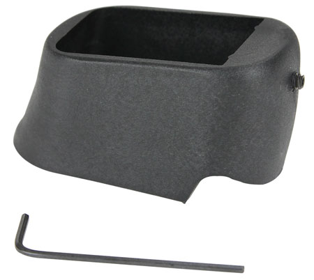 [034337038535] Pachmayr 03853 Mag Sleeve  Compatible w/ Glock 20/21 Mags To Fit Glock 29/30 Models, Black Polymer