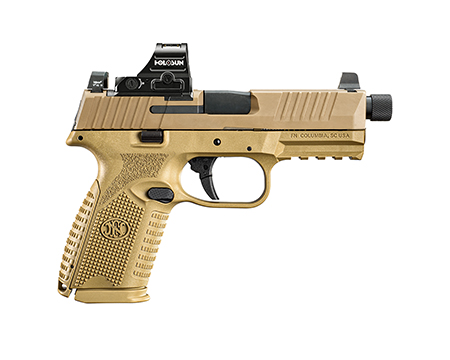 [845737018436] FN 66101939    509M T NMS HOL NS 9MM   2X10R FDE