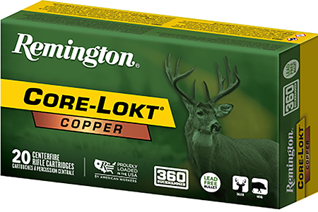 [047700200613] Remington Ammunition R20061   360Buckhammer 160gr Core-Lokt Tipped 20 Per Box/10 Case