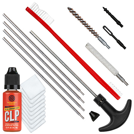 [027784001474] Shooters Choice SHFSRK22 Gun Rod Cleaning Kit Rifle .22 Caliber