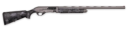 [747115454679] Weatherby XST1228SMG Sorix  Full Size 12 Gauge Semi-Auto 3.50" 2+1 28" Gray Cerakote Vent Rib Barrel  &  Drilled  &  Tapped Steel Receiver, Storm Camo Synthetic Stock w/Adj Shim, Ambidextrous
