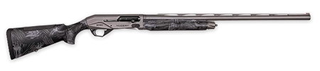 [747115454686] Weatherby XST2028MAG Sorix  Full Size 20 Gauge Semi-Auto 3" 2+1 28" Gray Cerakote Vent Rib Barrel  &  Drilled  &  Tapped Steel Receiver, Storm Camo Synthetic Stock w/Adj Shim, Ambidextrous