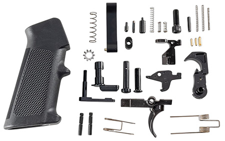 [640901516448] Anderson G2K421D0000P Lower Parts Kit  Multi AR-15 Black