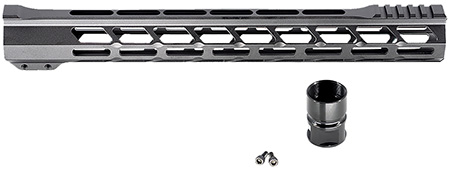 [676351708515] Anderson G2K066M215 M-Lok Handguard 15" Low Mass  Black Anodized