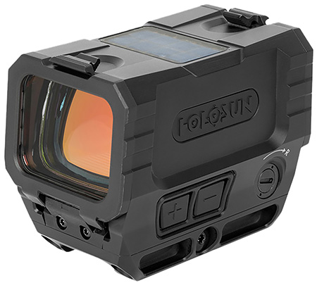 [810047073239] Holosun RONINAEMSMAXRD AEMS Max Ronin Black Anodized 1 x 1.1" x 0.87" 2 MOA Red Dot/65 MOA Circle Multi Reticle