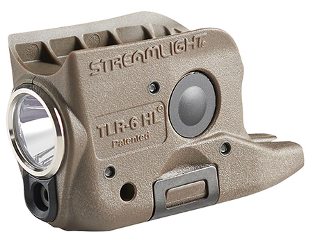 [080926693517] Streamlight 69351 TLR-6 HL G Gun Light  Flat Dark Earth 300 Lumens White LED/Green Laser Glock 42/43/43X/48