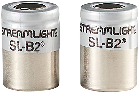 [080926221215] Streamlight 22121 SL-B2 Battery  Silver 3.2 Volts (2) Single Pack