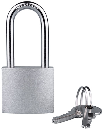 [080926590014] Streamlight 59001 Speedlocker Padlock  Silver Polymer/Steel