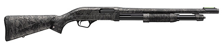 [048702026492] Winchester Repeating Arms 512457395 SXP Defender Compact 12 Gauge Pump 3" 5, 2 3/4" Shells 18" Forged Carbon Hydrodip Steel Barrel, Aluminum Receiver, Fixed Forged Carbon Hydrodip Synthetic Stock