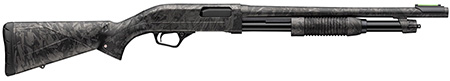 [048702026508] Winchester Repeating Arms 512457695 SXP Defender Compact 20 Gauge Pump 3" 5, 2 3/4" Shells 18" Forged Carbon Hydrodip Steel Barrel, Aluminum Receiver, Fixed Forged Carbon Hydrodip Synthetic Stock