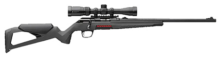 [048702027031] Winchester Repeating Arms 525233102 Xpert Combo Full Size 22 LR 10+1 18" Matte Black Barrel, Drilled  &  Tapped Steel Receiver, Gray Synthetic Molded Stock, Vortex Crossfire II 2-7x32mm Scope