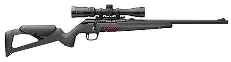 [048702027062] Winchester Repeating Arms 525234186 Xpert w/Optic Full Size 17 WSM 8+1 16.50" Matte Black Threaded Sporter Barrel, Drilled  &  Tapped Steel Receiver, Gray Synthetic Molded Stock, Vortex Crossfire II 2-7