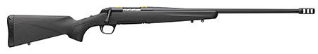 [023614860433] Browning 035602294 X-Bolt Pro Full Size 6.5 PRC 3+1 24" Matte Blued Fluted Sporter SR Barrel, Blued Drilled  &  Tapped/X-Lock Mount Steel Receiver, Black Fixed Synthetic Stock