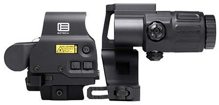 [672294601043] Eotech HHSSTC HHSSTC EXPS  &  G33 Magnifier Matte Black 1x/3x 1.20" x 0.85" 1 MOA Red Dot/68 MOA Ring