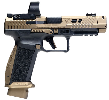 [787450911444] CIA HG7854VN CANIK TTI COMBAT 9MM OPTIC BRZ/BK