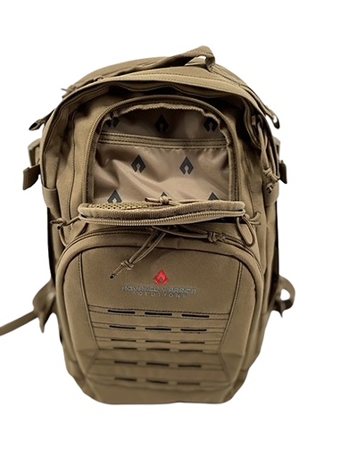 [655360876262] Advance Warrior Solutions S3DBPTN Spear 3Day  Backpack Tan/Black