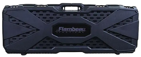 [071617026899] Flambeau 6500AR  Tactical Rifle Case Black Polypropylene Water Resistant