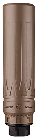 [810128162333] Dead Air NOMADTIXCXENOFDE Nomad TI XC Xeno FDE 7.62mm Silencer w/ Xeno Adapter  &  DA124 Omni Brake