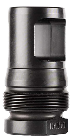 [810128161381] Dead Air DA153 XEMAX Muzzle Brake Black M18X1 Threads 338 Lapua Mag