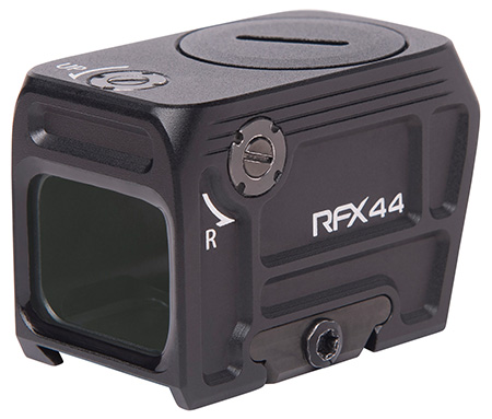 [602835805166] Viridian 9810112 RFX44  Black Anodized 1 x 21 mm x 16.5 mm 5 MOA Green Dot ACRO Footprint/Picatinny Low Mount