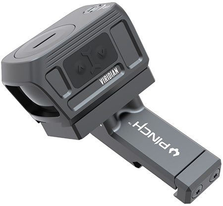 [602835804824] Viridian 9820033 PINCH Adjustable 35 Degree Offset Mount ACRO Adapter  Black Anodized