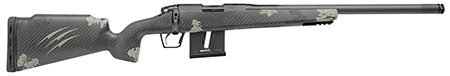 [853418904077] Fierce Firearms FRR22LR18BF Carbon Razor 22 LR 10+1 18" Black Cerakote C3 Carbon Fiber Threaded Barrel, Black Cerakote Drilled  &  Tapped Steel Receiver, LR Raised Negative Comb Forest Camo Carbon Fiber