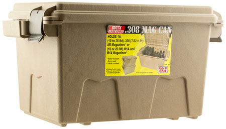 [026057360294] MTM Case-Gard TMC308 Tactical Mag Can  Flat Dark Earth Polymer 308 Win 7.62x51mm NATO Fits AR-Platform