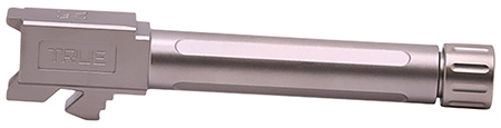 [719104534259] True Precision Inc TPG19BXT Glock  9mm Luger 4.50" Threaded Satin Stainless Steel, Fits Glock 19 Gen1-5