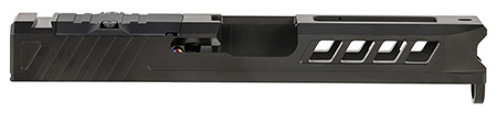 [719104537755] True Precision Inc TPG19SBCRMR Axiom Optic Cut Slide Fits Glock 19 Gen1-3 Black DLC Anodized 416R Stainless Steel