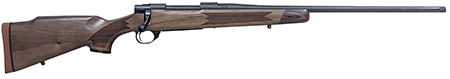 [682146854343] Howa HWH308LUX M1500 Super Deluxe Full Size 308 Win 4+1 22" Black Threaded Barrel, Matte Blued Drilled  &  Tapped Steel Receiver, Walnut Fixed Wood Stock