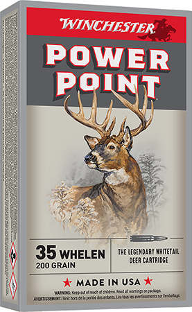 [020892232105] Winchester Ammo X35W Power-Point  35Whelen 200gr 20 Per Box/10 Case